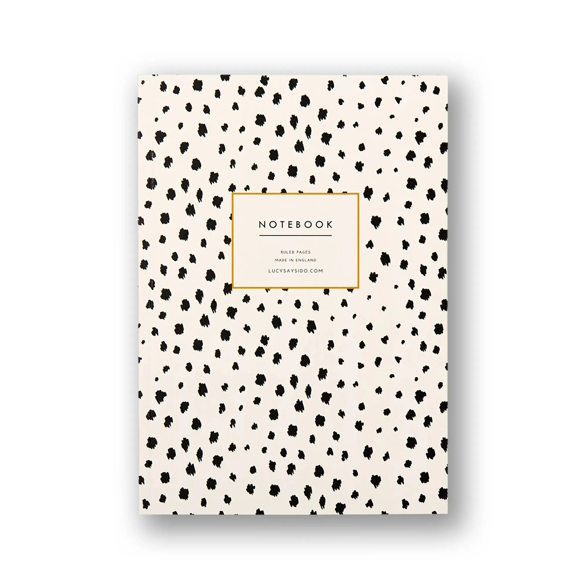 A5 Lined Notebook Dalmatian Animal Print