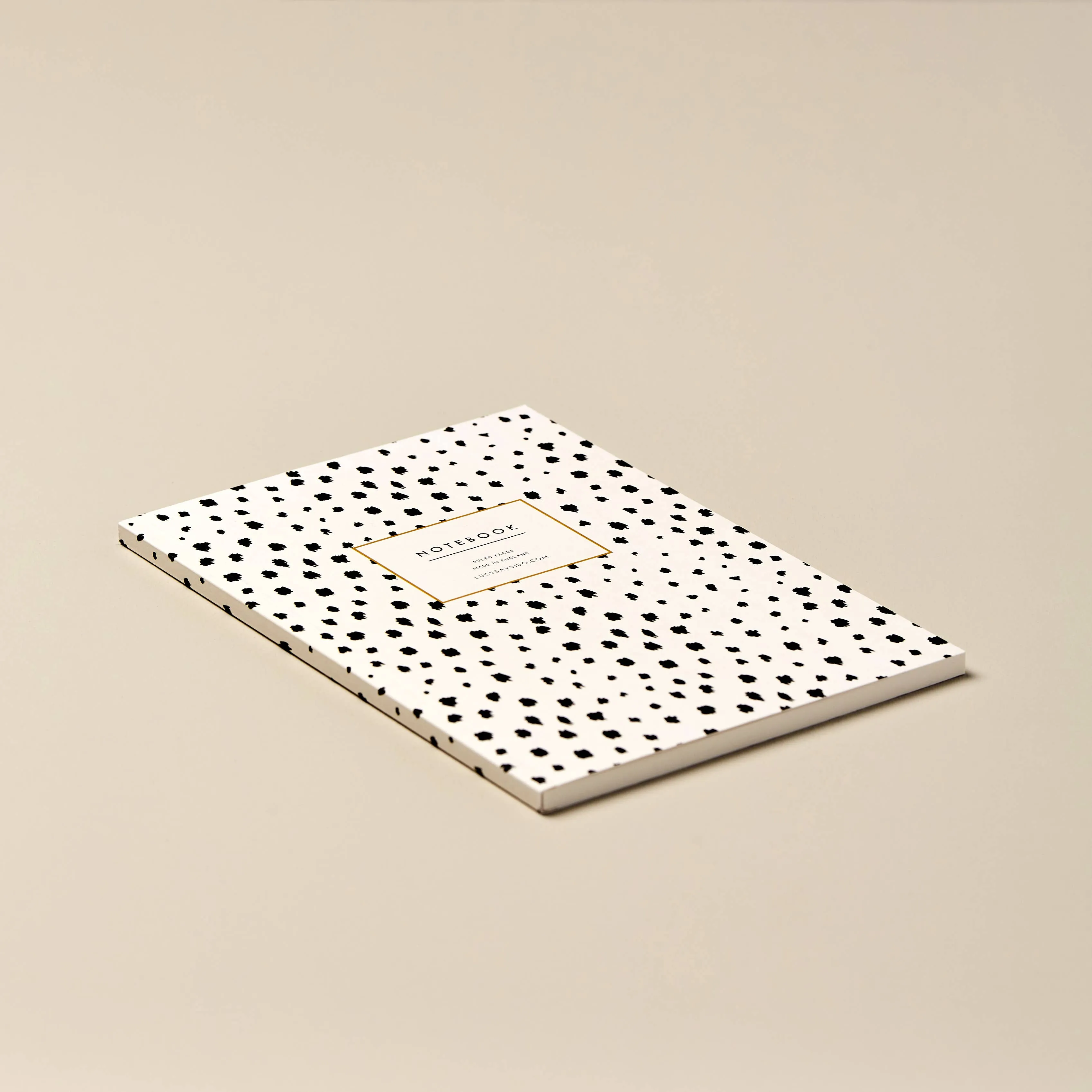 A5 Lined Notebook Dalmatian Animal Print