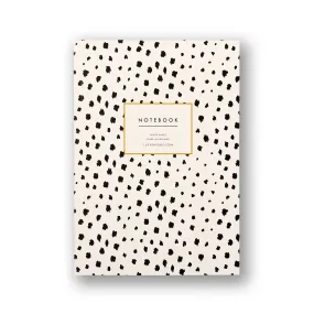 A5 Lined Notebook Dalmatian Animal Print