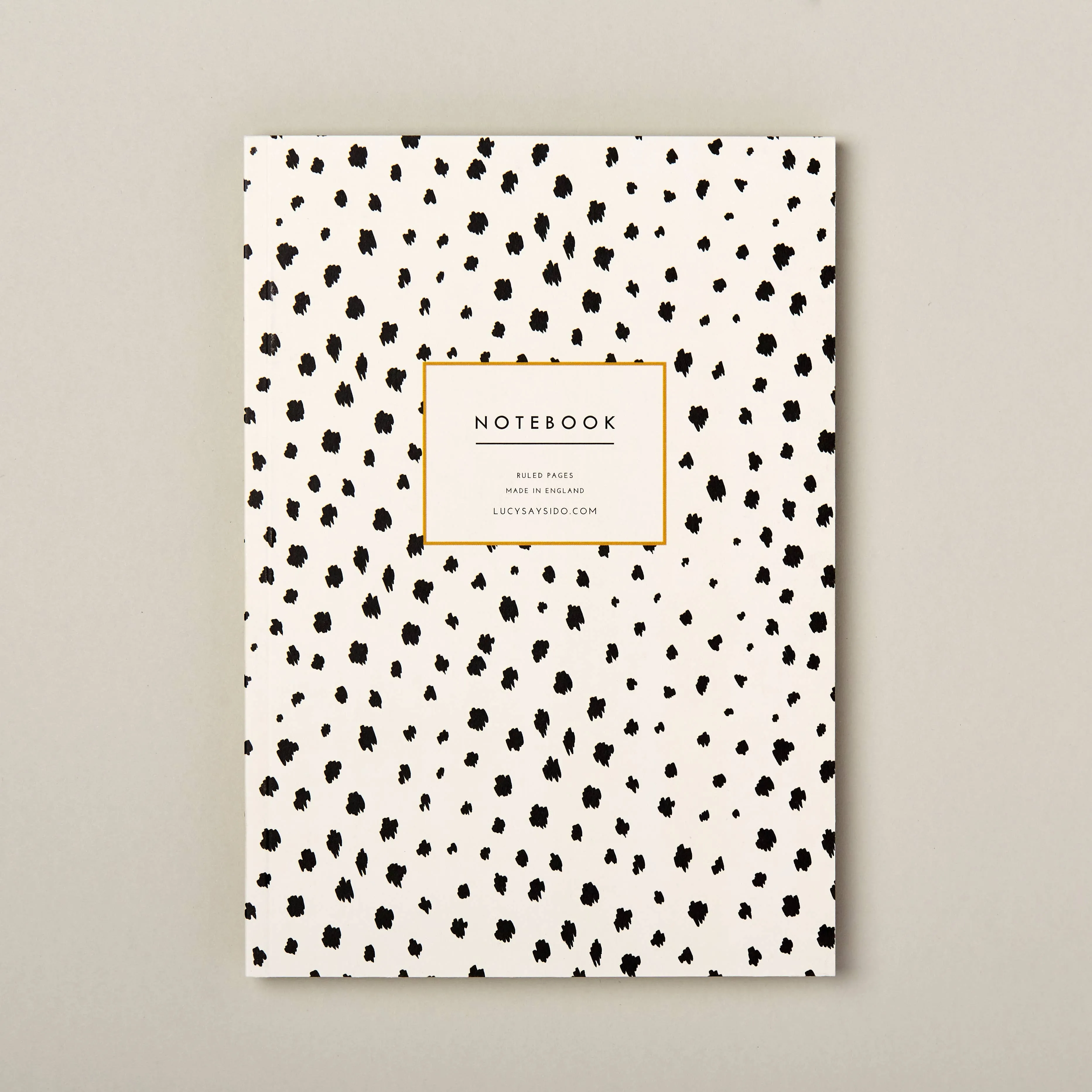 A5 Lined Notebook Dalmatian Animal Print