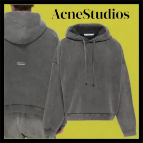 Acne Studios  |Pullovers Unisex Street Style Long Sleeves Plain Cotton