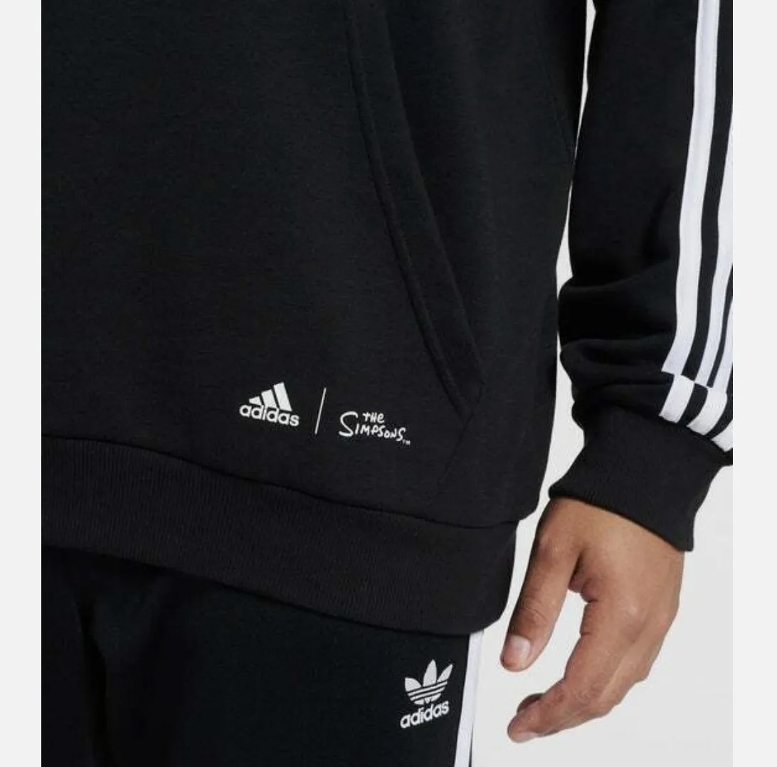 adidas  |Pullovers Stripes Unisex Sweat Blended Fabrics Street Style