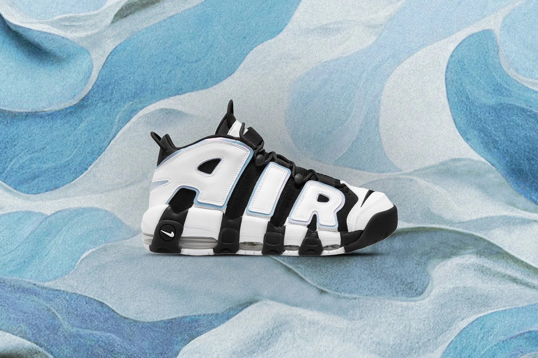 Air More Uptempo '96 Cobalt Bliss - Black/White/Multi