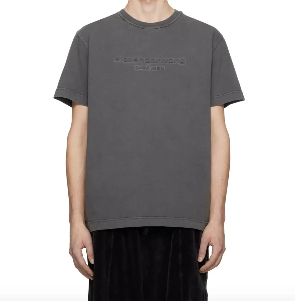 Alexander Wang  |Crew Neck Pullovers Unisex Street Style Plain Cotton