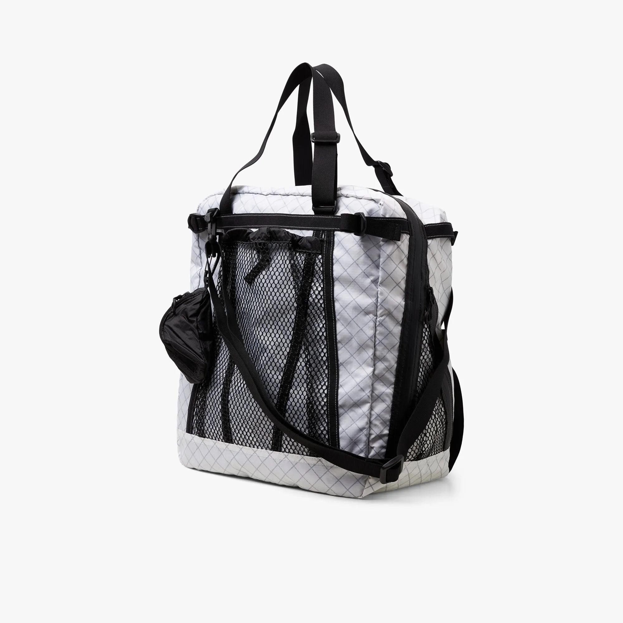 and wander Ecopak 30L 3way Tote Bag / Off White