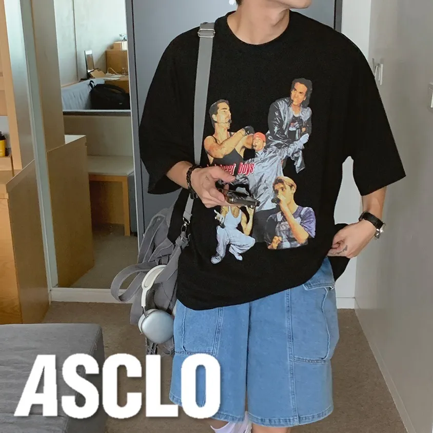 ASCLO  |Crew Neck Pullovers Unisex Street Style U-Neck Cotton