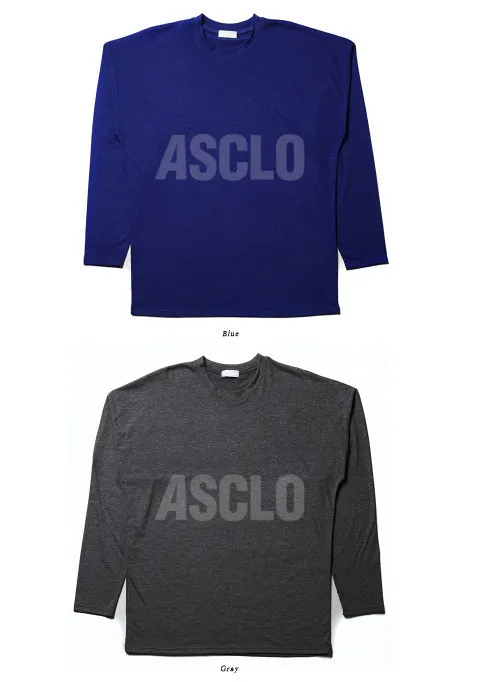 ASCLO  |Crew Neck Pullovers Unisex Street Style U-Neck Long Sleeves