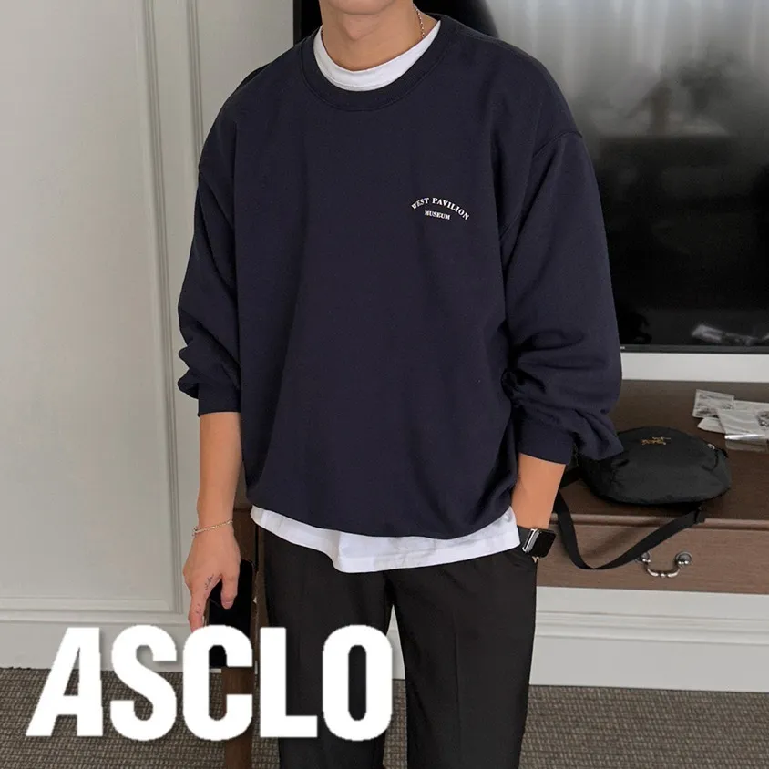 ASCLO  |Crew Neck Pullovers Unisex Sweat Street Style U-Neck