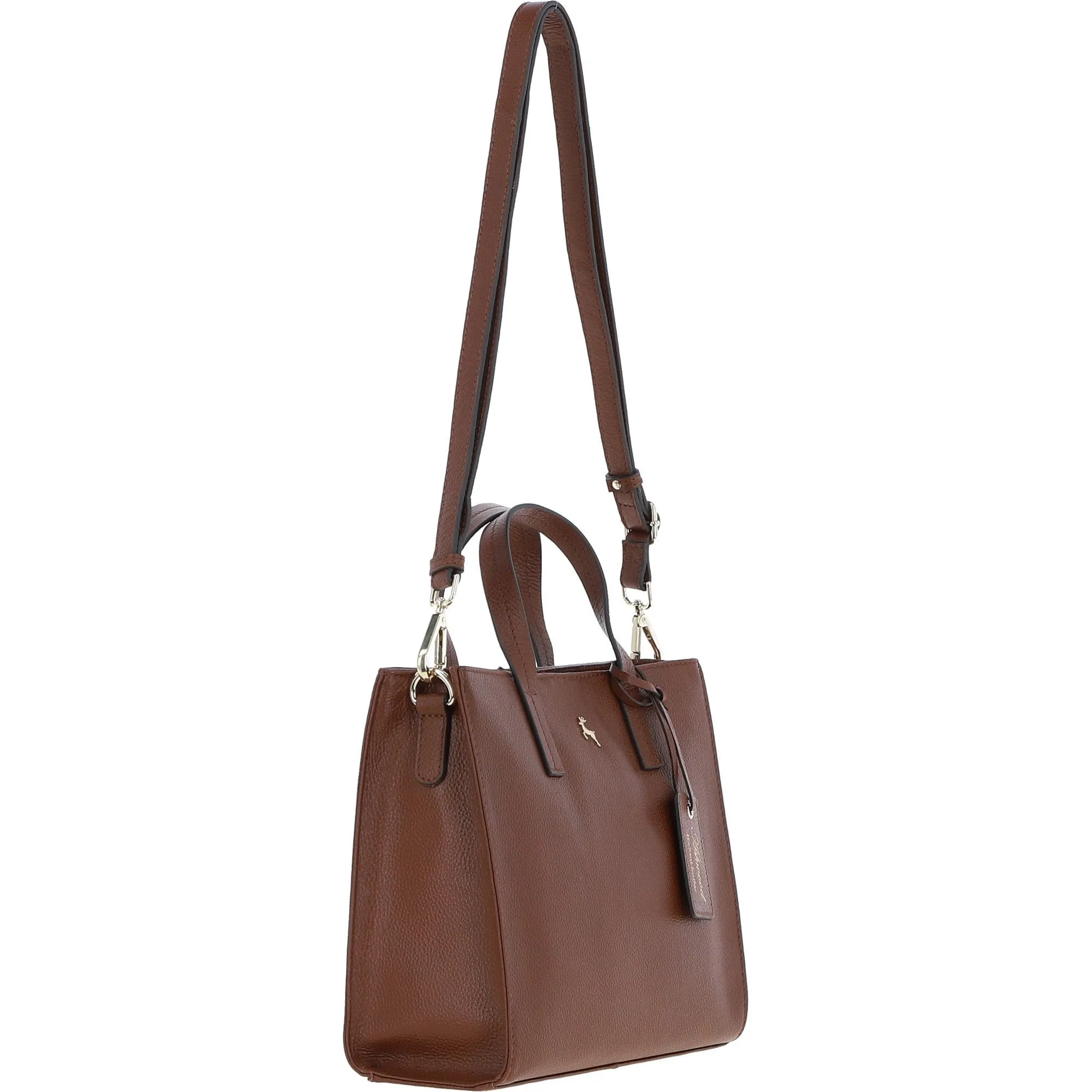 Ashwood Leather Women's Stylish Tote Bag 2 Tone Tan: 64198