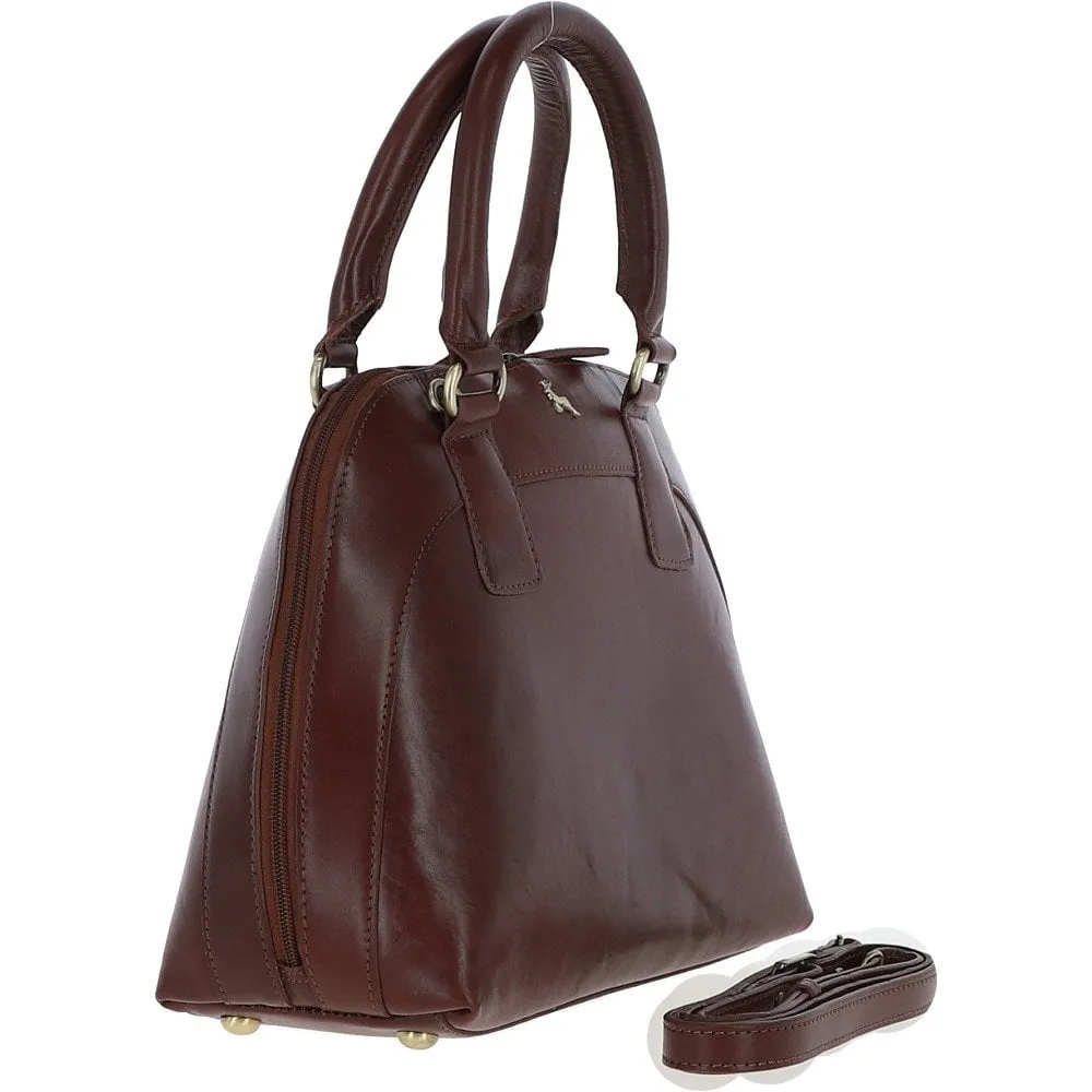 Ashwood Womens Leather Tote Bag Chestnut: V-30