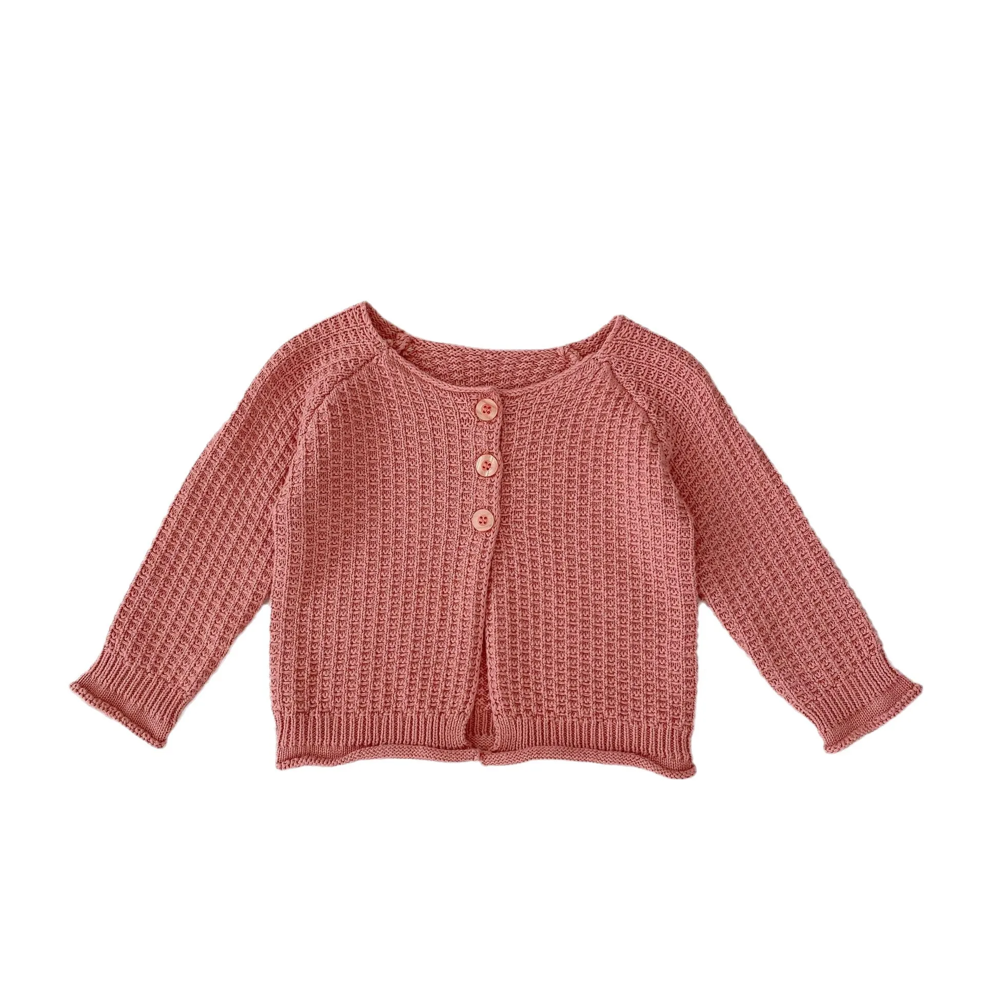 Baby Kid Girls Solid Color Cardigan Wholesale 230828240