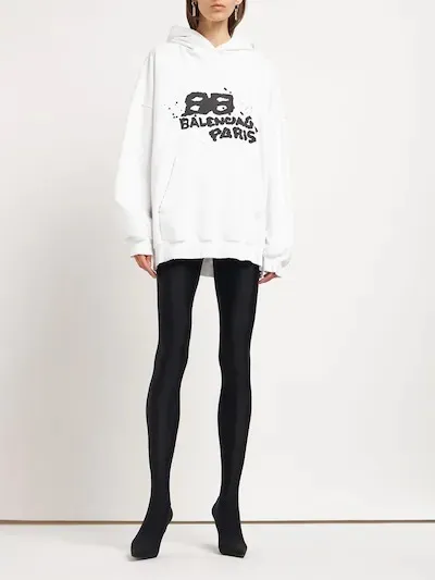 BALENCIAGA  |Pullovers Unisex Street Style Long Sleeves Plain Cotton Midi