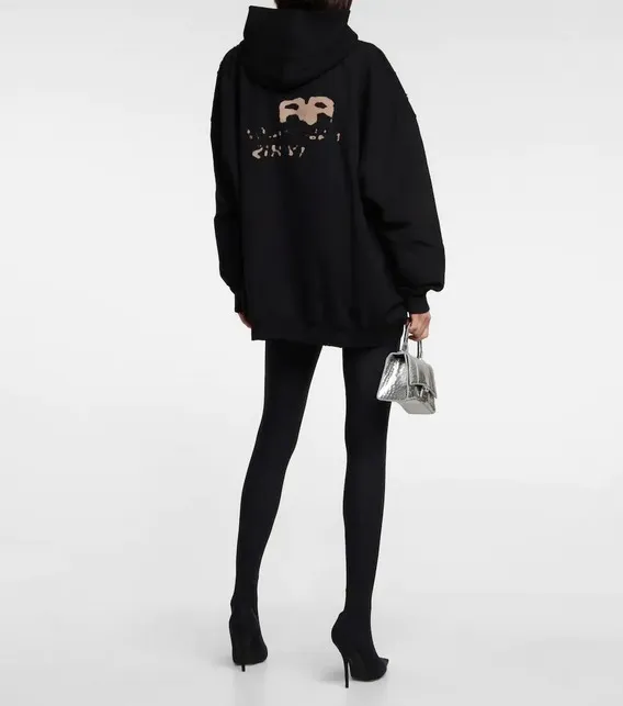 BALENCIAGA  |Pullovers Unisex Street Style Long Sleeves Plain Cotton Midi