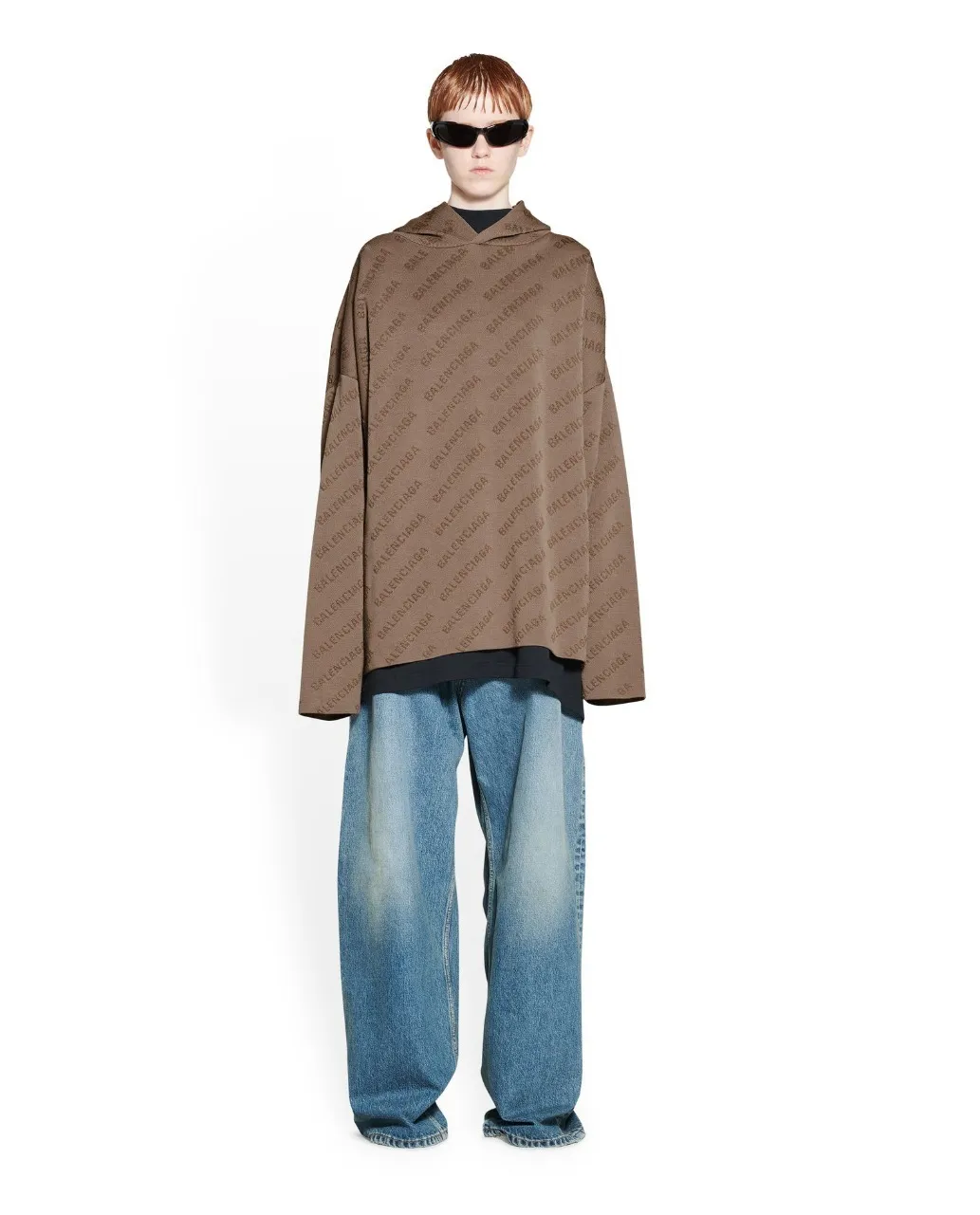 BALENCIAGA  |Pullovers Unisex Wool Silk Blended Fabrics Street Style