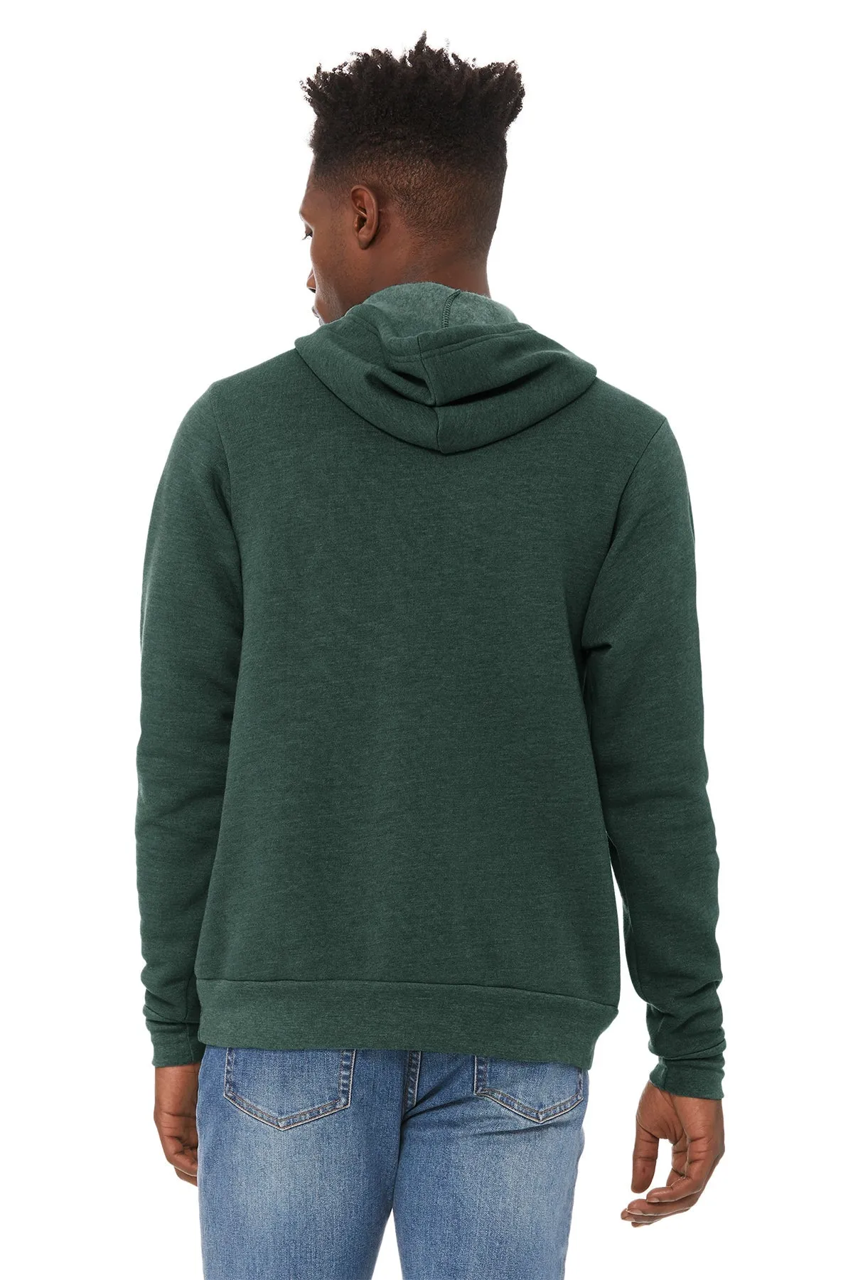 Bella Canvas Unisex Sponge Fleece Hoodie, Forest