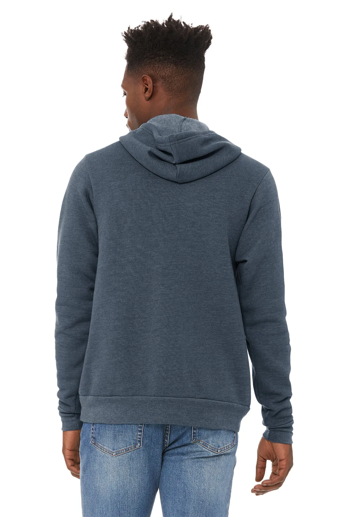 Bella Canvas Unisex Sponge Fleece Hoodie, Navy