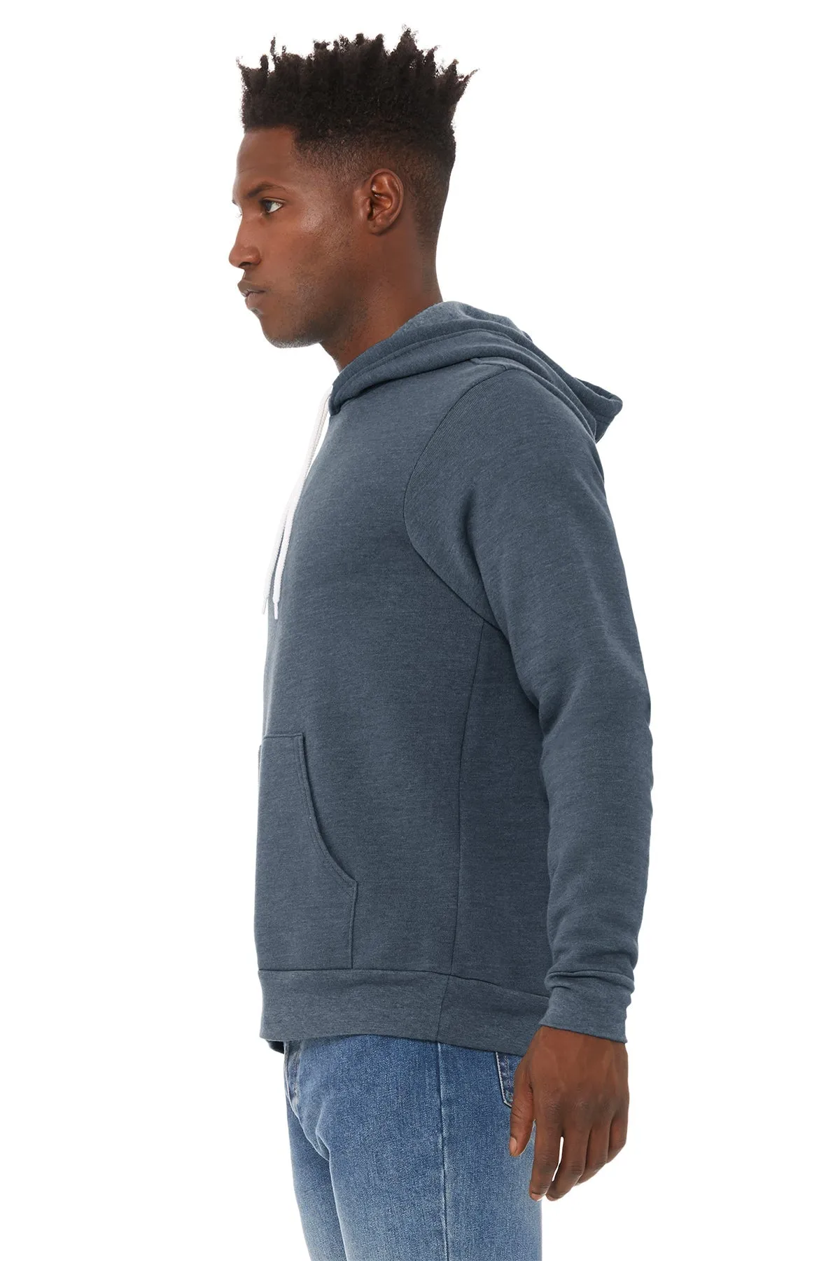 Bella Canvas Unisex Sponge Fleece Hoodie, Navy