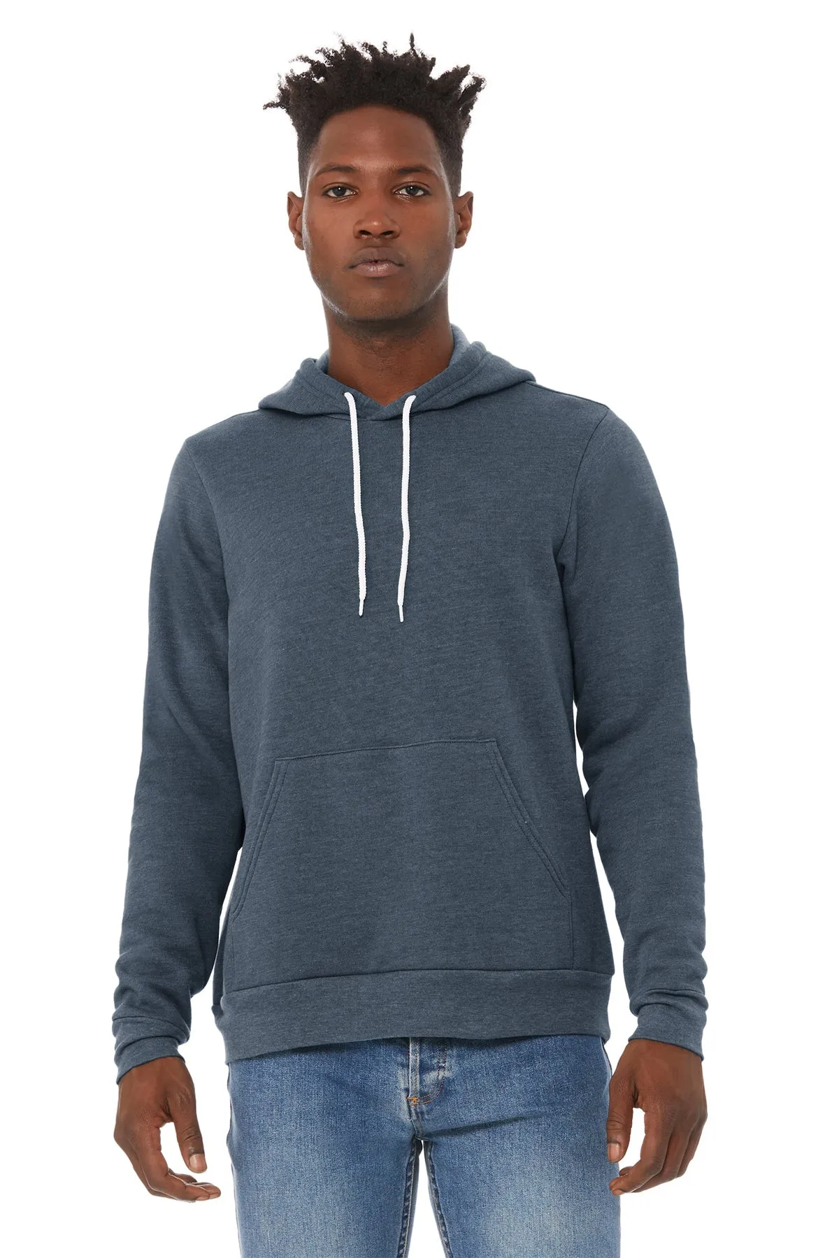 Bella Canvas Unisex Sponge Fleece Hoodie, Navy