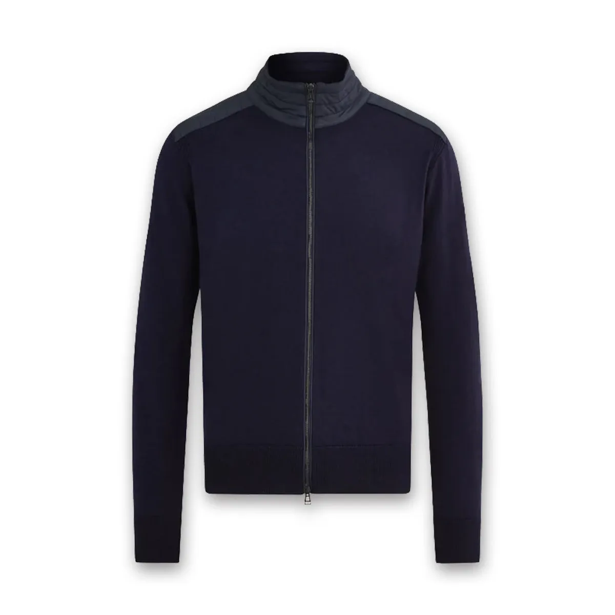 Belstaff - Kelby Zip Cardigan in Washed Navy