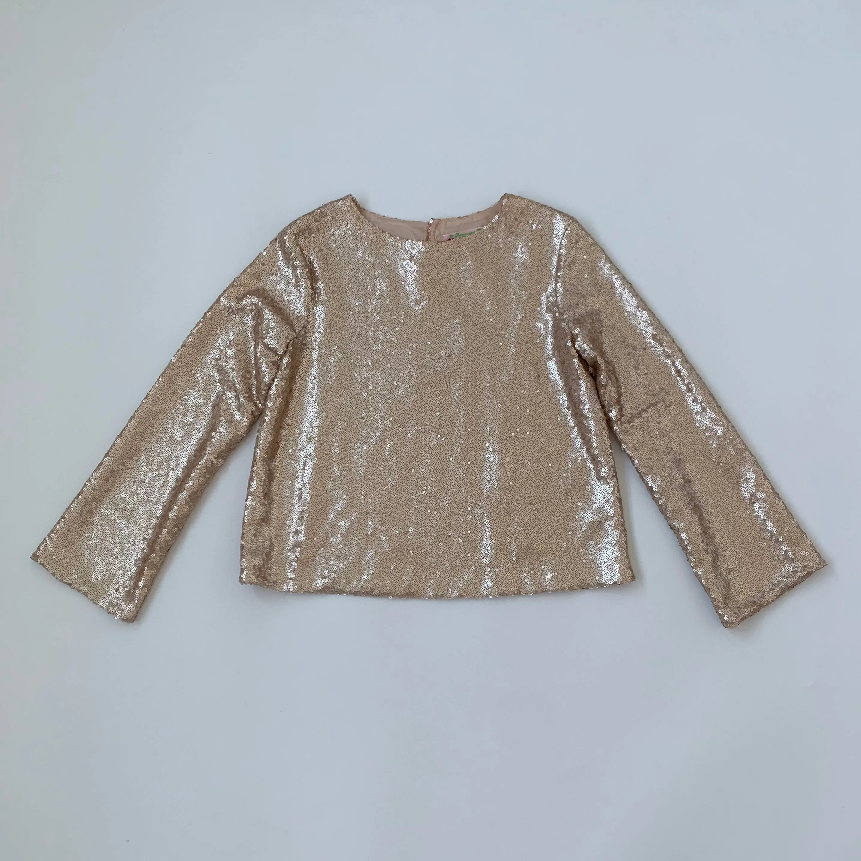 Bonpoint Gold Sequin Top: 12 Years (Brand New)