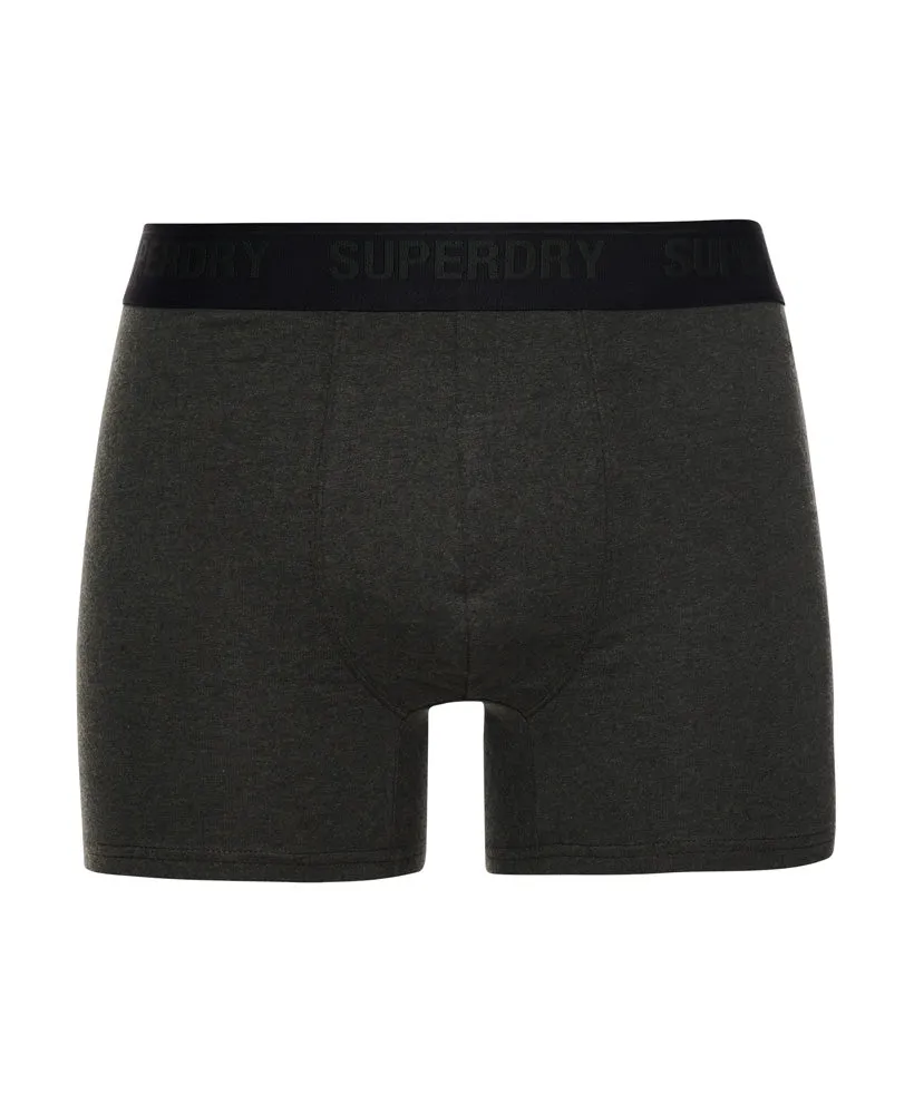 Boxer Multi Triple Pack | Black/Olive/Grey