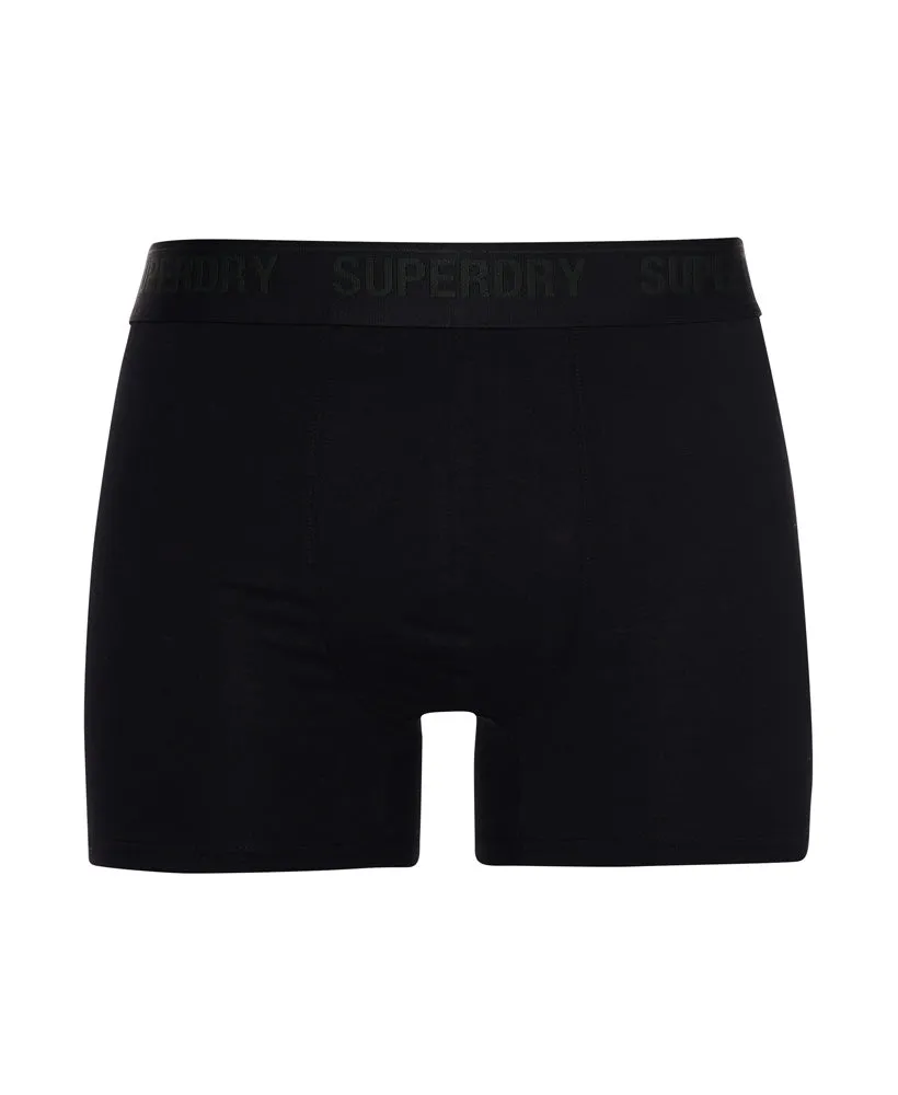 Boxer Multi Triple Pack | Black/Olive/Grey