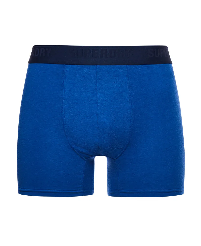 Boxer Multi Triple Pack | Navy/Bright Blue/Mazarine