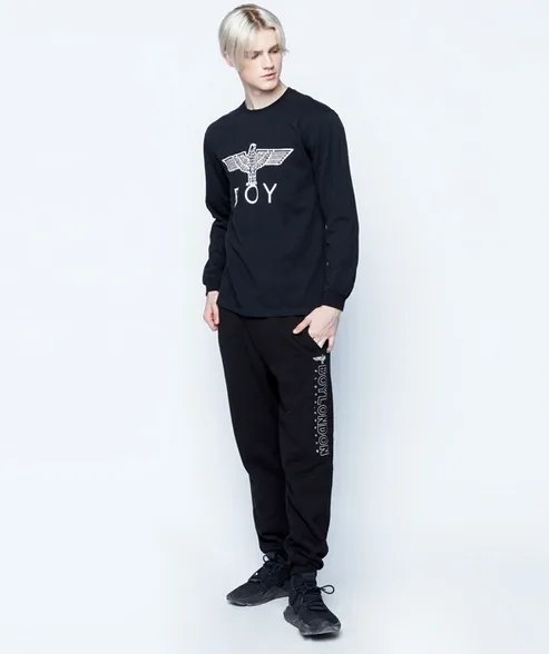 BOY LONDON  |Crew Neck Pullovers Unisex Street Style Long Sleeves