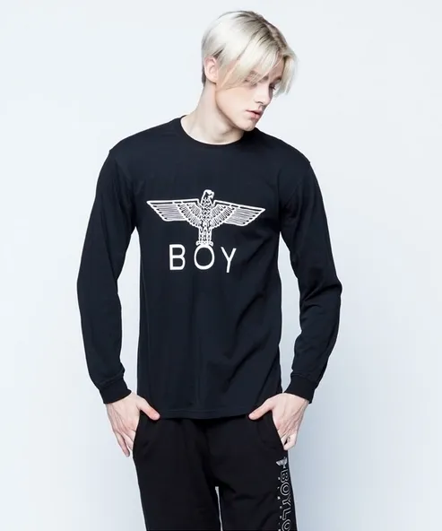 BOY LONDON  |Crew Neck Pullovers Unisex Street Style Long Sleeves