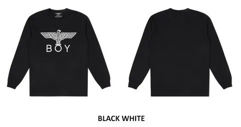 BOY LONDON  |Crew Neck Pullovers Unisex Street Style Long Sleeves