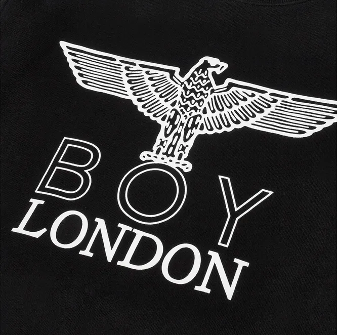 BOY LONDON  |Crew Neck Pullovers Unisex Sweat Street Style Long Sleeves