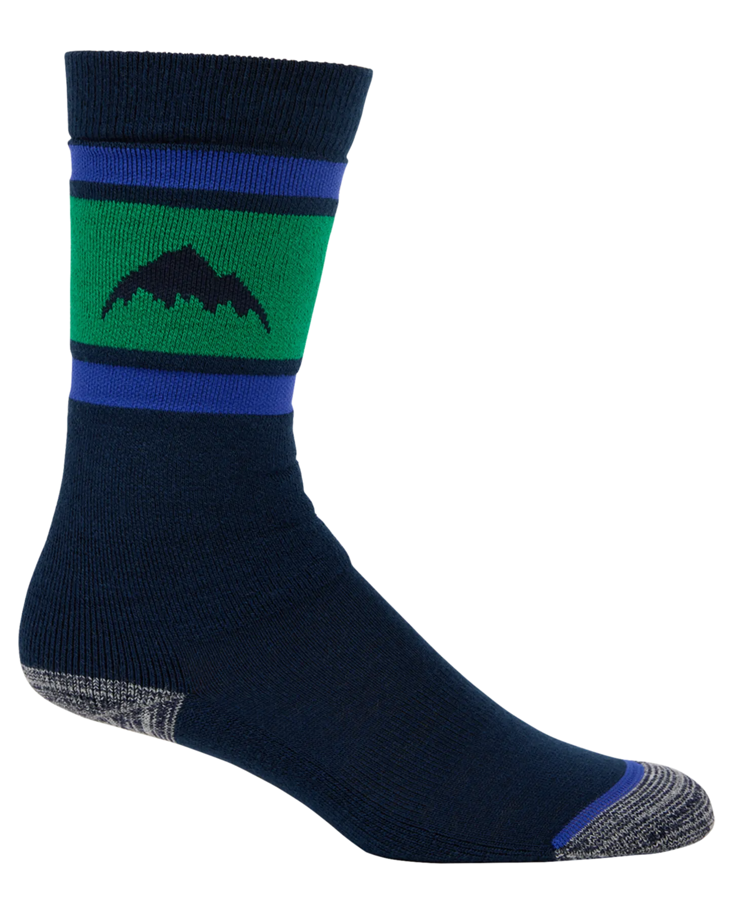 Burton Kids' Weekend Midweight Socks 2-Pack - Galaxy Green