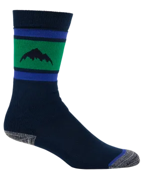 Burton Kids' Weekend Midweight Socks 2-Pack - Galaxy Green