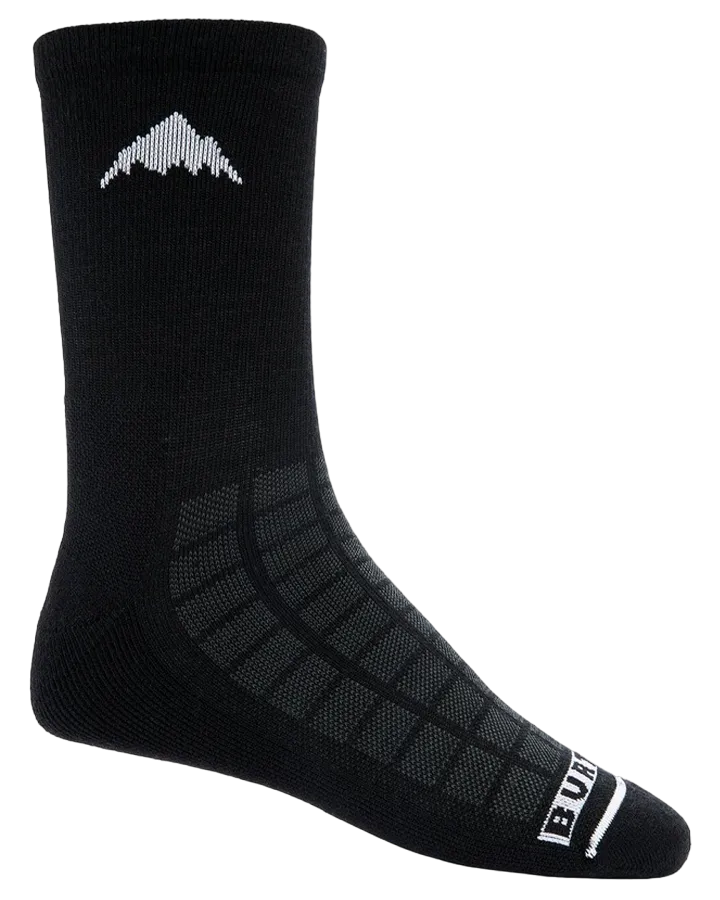 Burton Lightweight Crew Socks - True Black