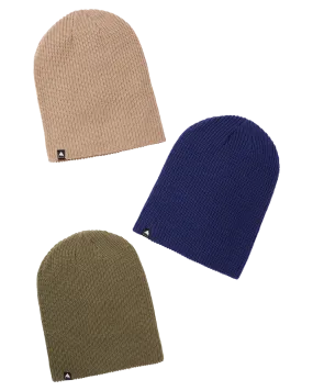 Burton Recycled Dnd Beanie - 3 Pack - Nightfall/Sandstone/Forest Moss