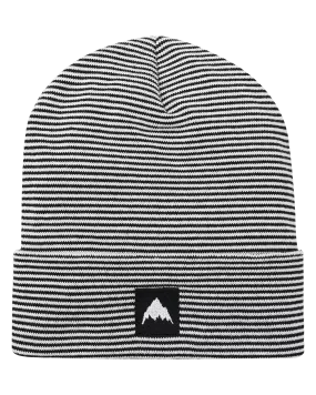 Burton Recycled Stripe Beanie - True Black/Stout White