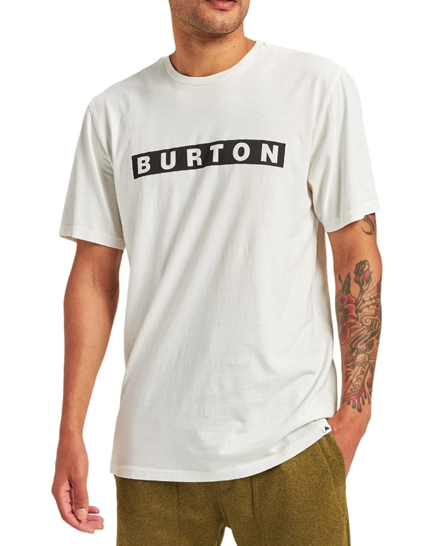 Burton Vault Short Sleeve T-Shirt - Stout White