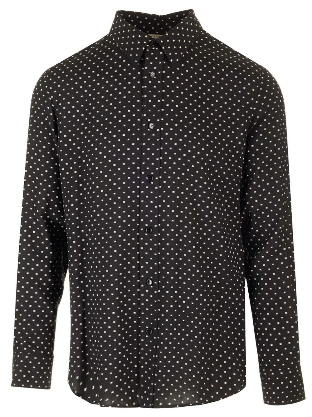 CELINE  |Monogram Long Sleeves Cotton Logo Luxury Shirts