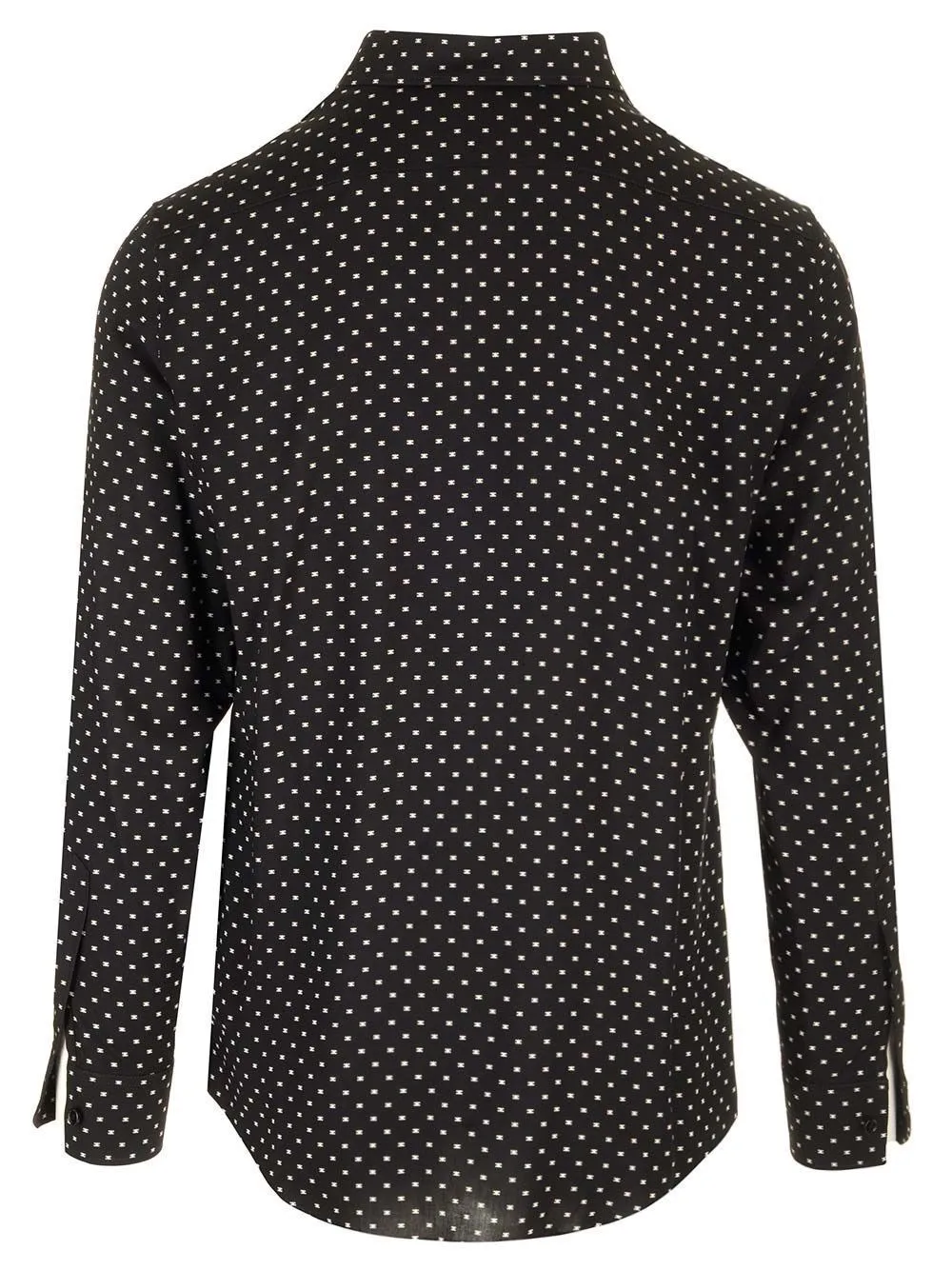 CELINE  |Monogram Long Sleeves Cotton Logo Luxury Shirts