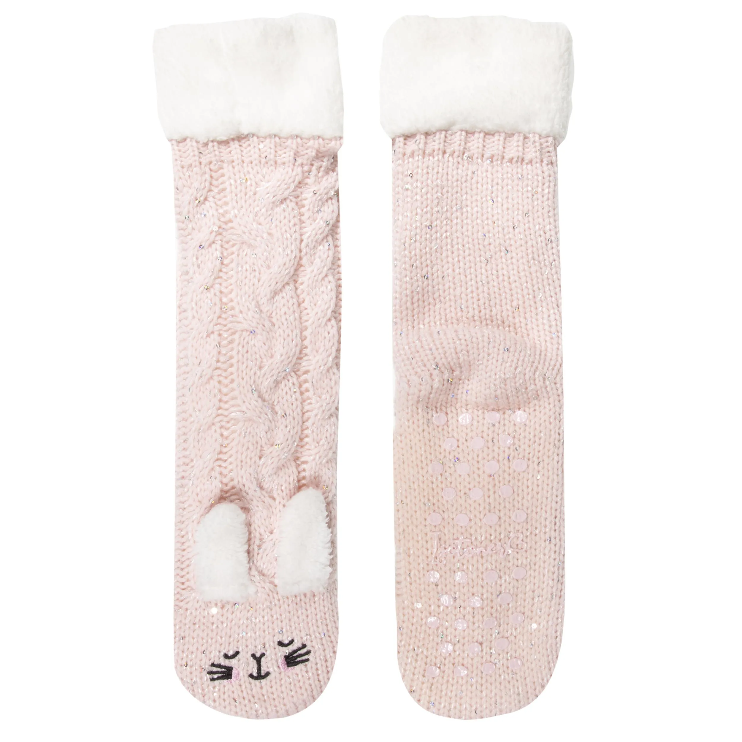 Chaussettes Femme Torsadées Lapin