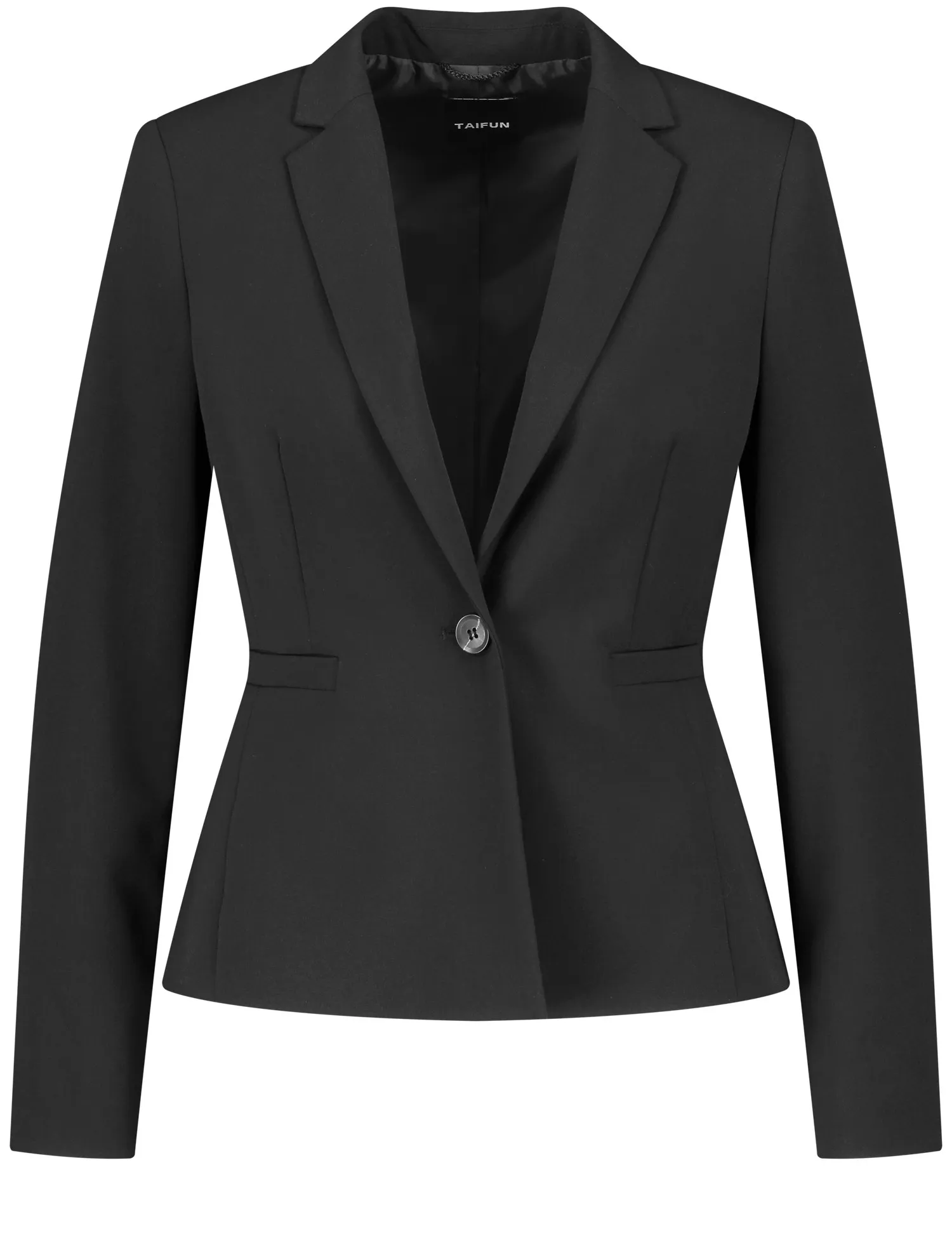 Classic blazer made of crease-resistant fabric