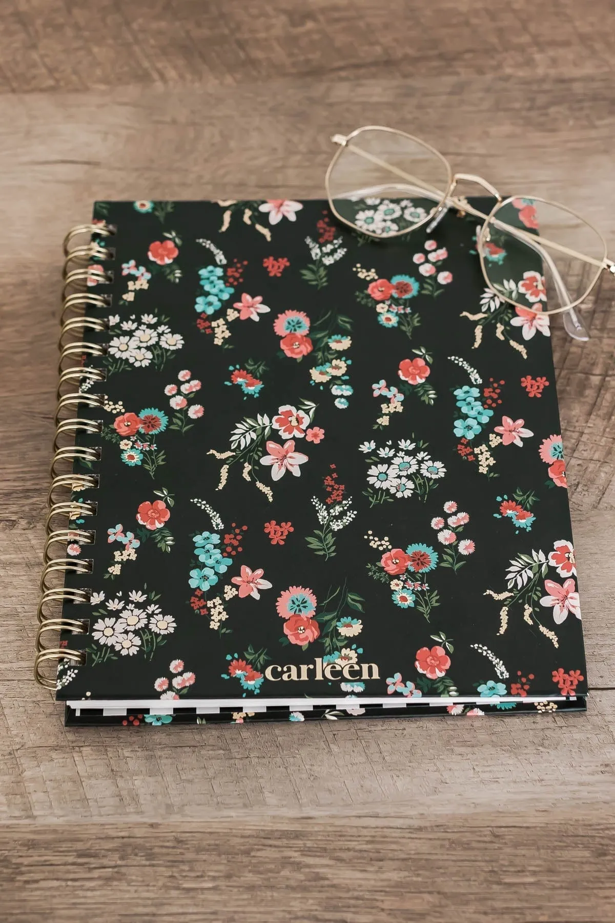 Classic Lined Journal Notebook - Floral Print