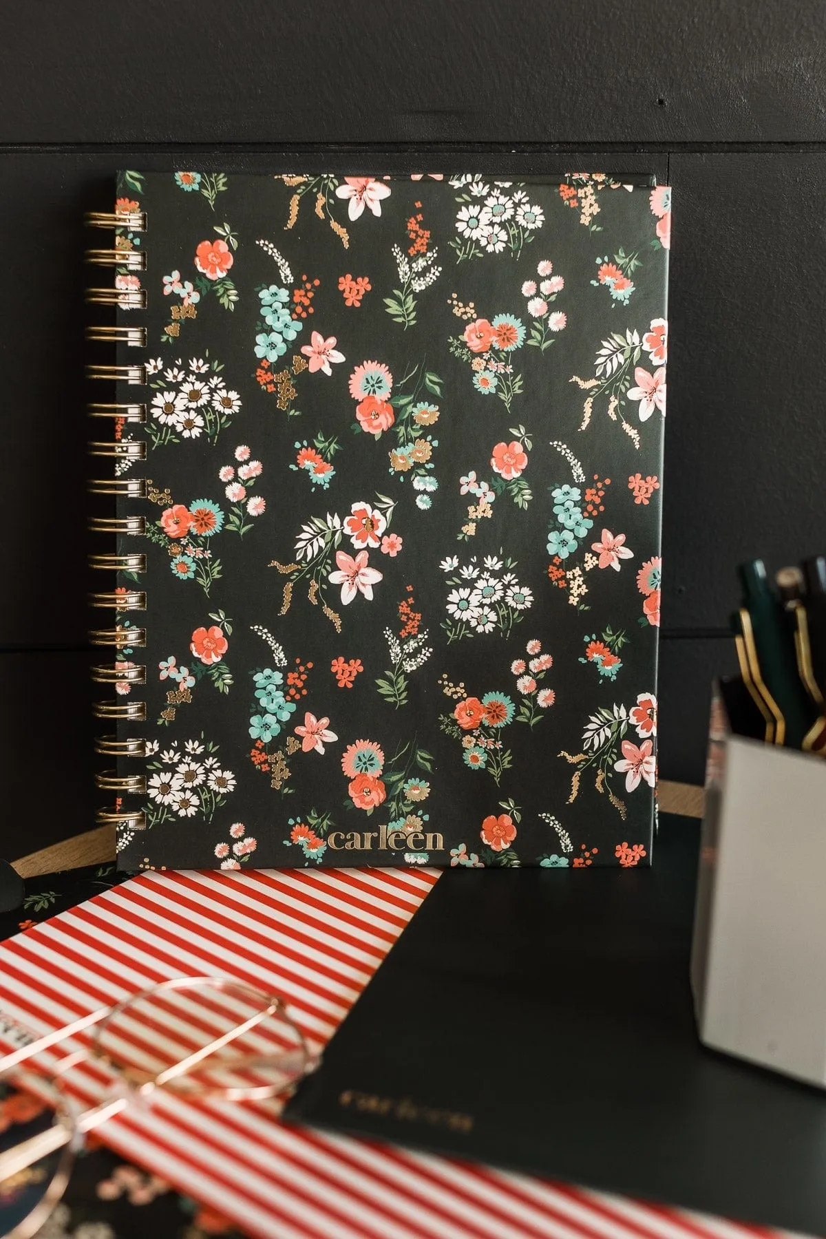 Classic Lined Journal Notebook - Floral Print