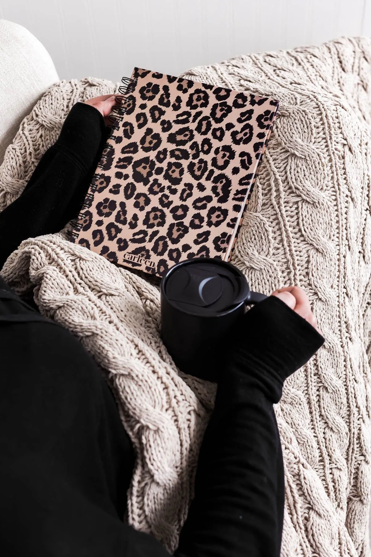 Classic Lined Journal Notebook - Leopard Print