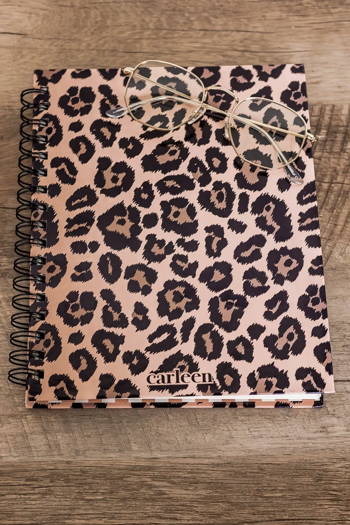 Classic Lined Journal Notebook - Leopard Print