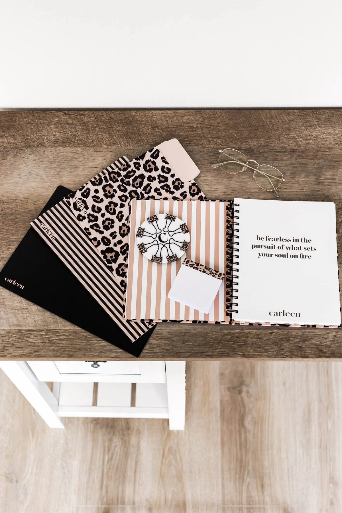 Classic Lined Journal Notebook - Leopard Print