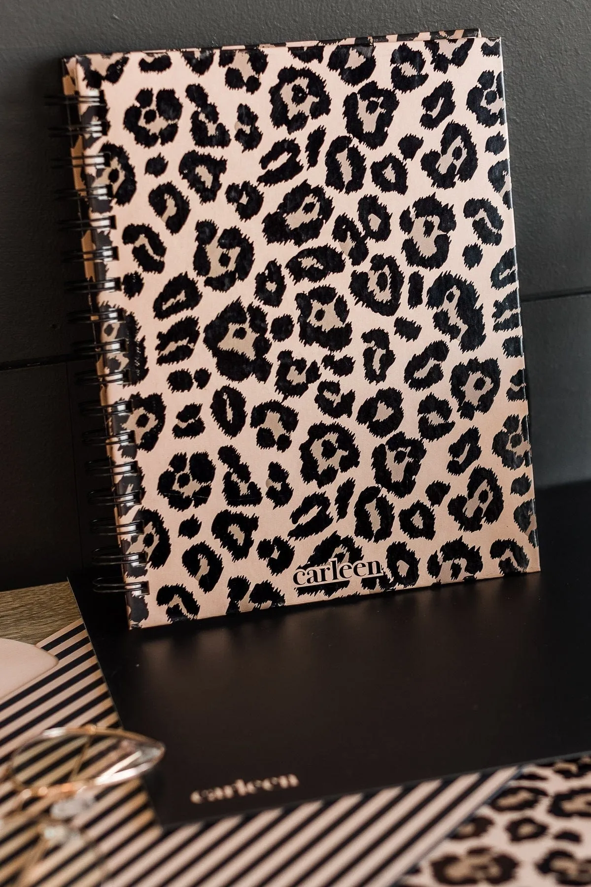 Classic Lined Journal Notebook - Leopard Print