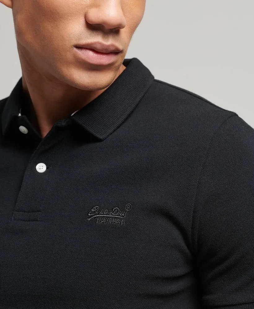 Classic Pique Polo | Black