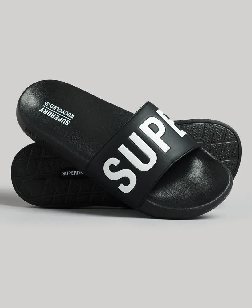 Code Core Pool Sliders | Black/Optic