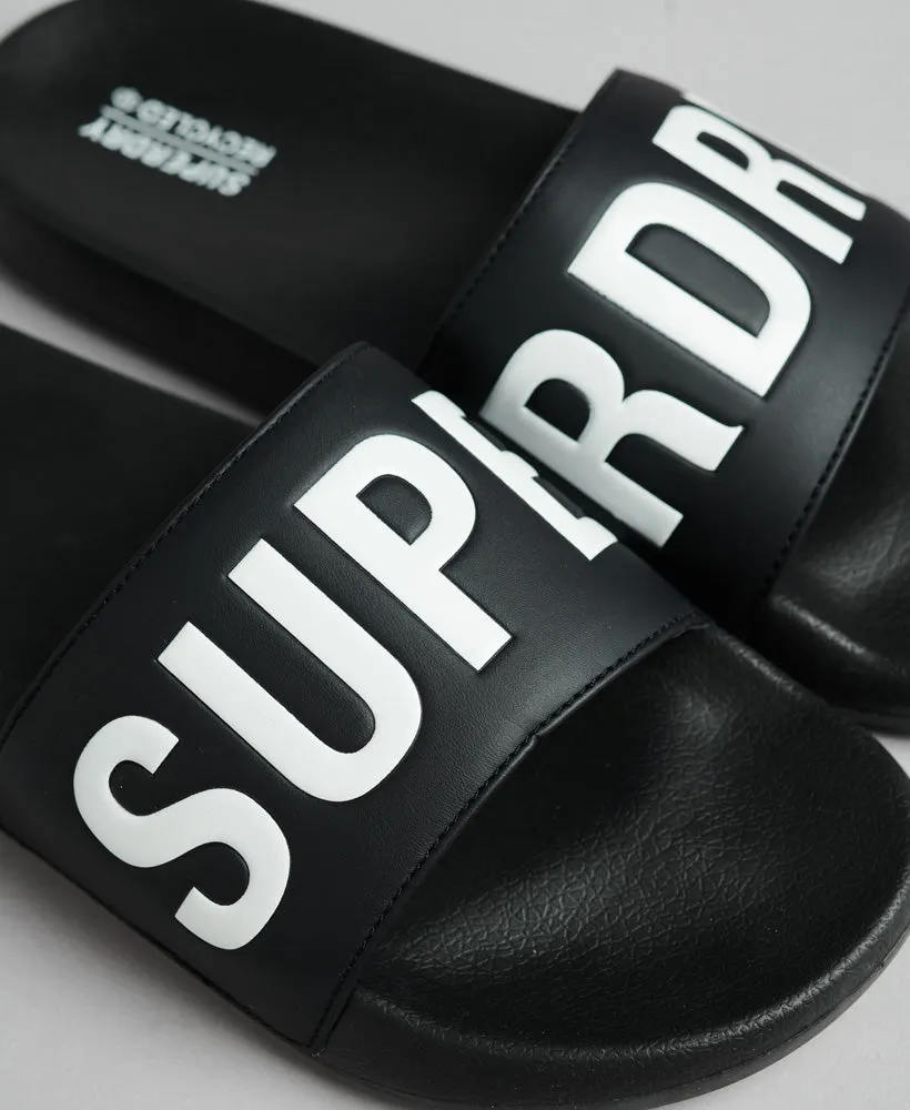 Code Core Pool Sliders | Black/Optic